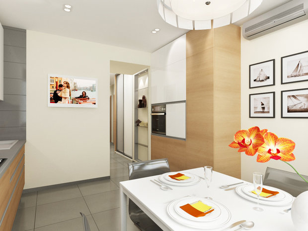 Фото из портфолио Квартира на улице Каховка. Москва – фотографии дизайна интерьеров на INMYROOM