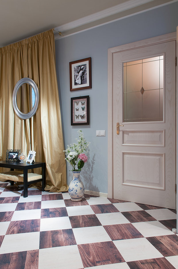 Фотография: Декор в стиле Прованс и Кантри, Кухня и столовая, Гостиная, Дом, Дома и квартиры – фото на INMYROOM