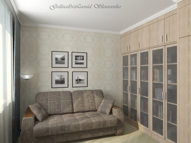 Фото из портфолио Славянский бульвар – фотографии дизайна интерьеров на INMYROOM