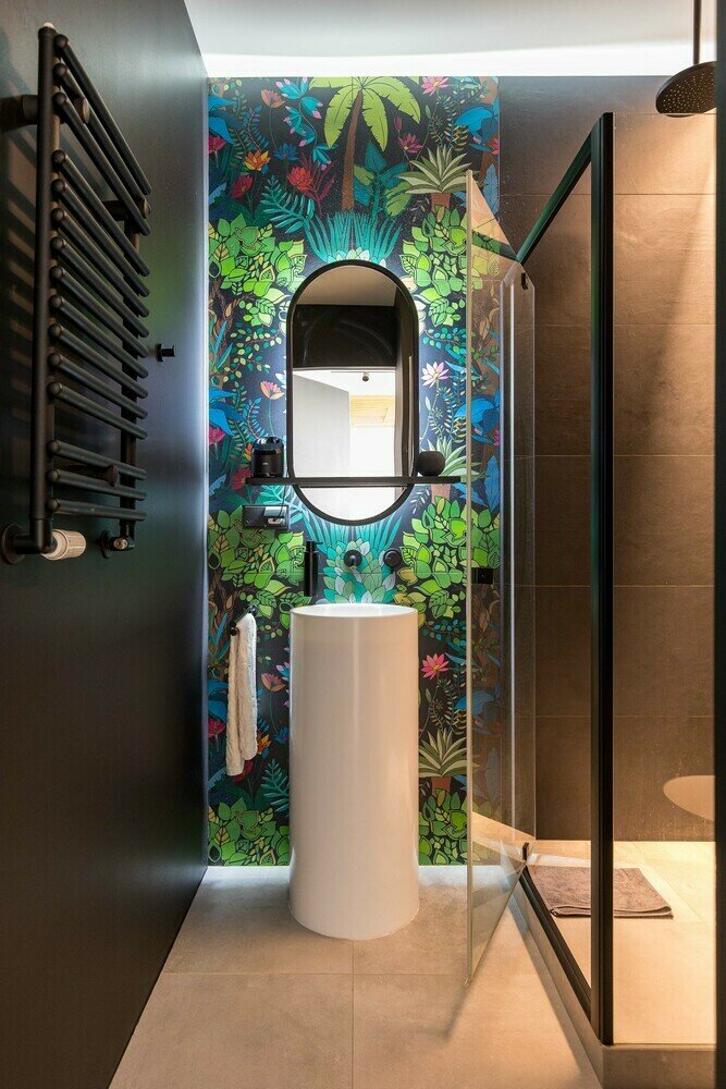 Фотография: Ванная в стиле Современный, Квартира, Проект дня, Санкт-Петербург, 4 и больше, Более 90 метров, Анна Пенедюк – фото на INMYROOM Фотография: Ванная в стиле Современный, Квартира, Проект дня, Санкт-Петербург, 4 и больше, Более 90 метров, Анна Пенедюк – фото на INMYROOM