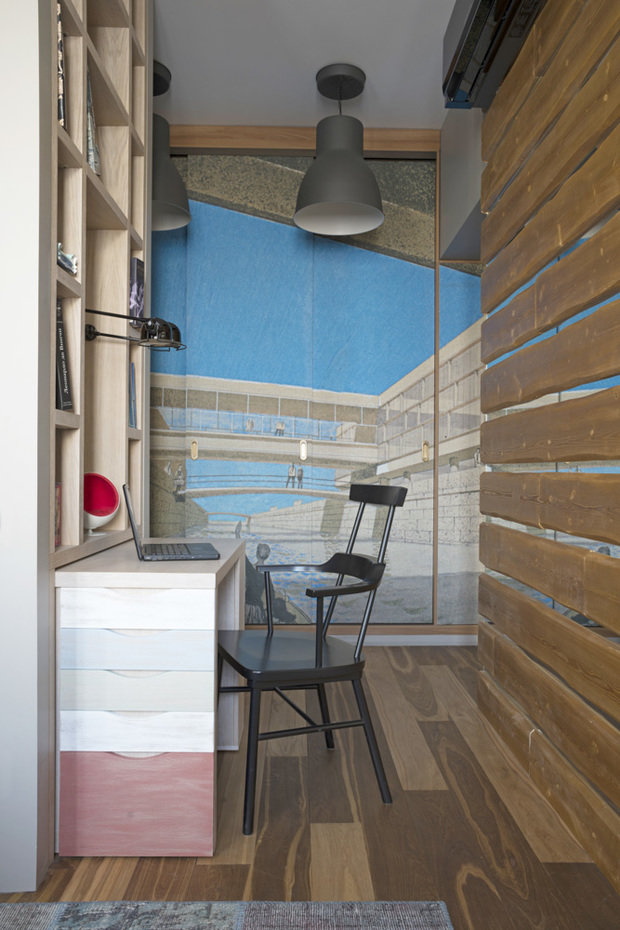 Фото из портфолио СТУДИЯ НА ПРЕОБРАЖЕНСКОЙ НАБЕРЕЖНОЙ – фотографии дизайна интерьеров на INMYROOM