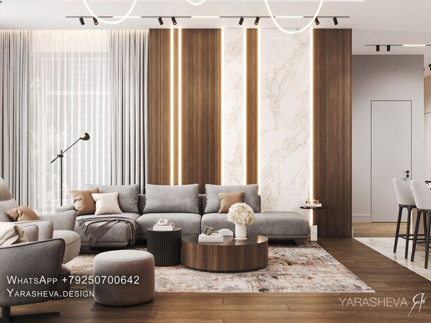 Фото из портфолио ЖК Prime Park – фотографии дизайна интерьеров на INMYROOM