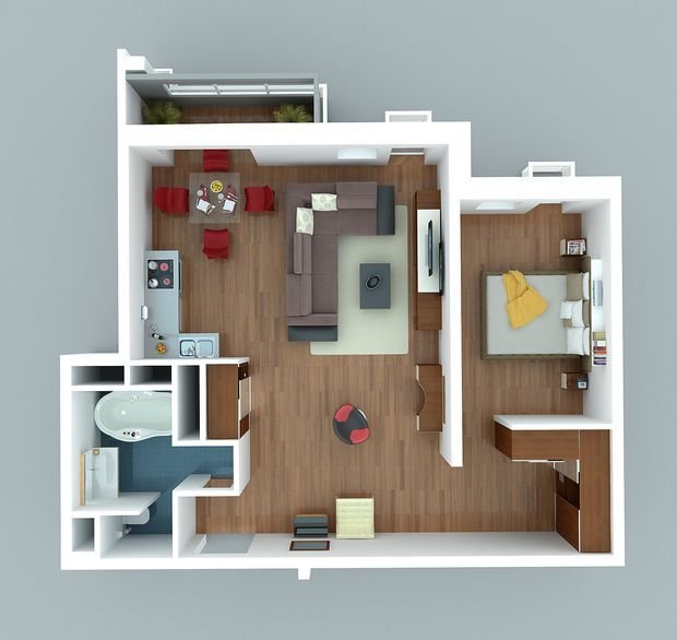 Фотография: Планировки в стиле , Квартира, Советы – фото на INMYROOM