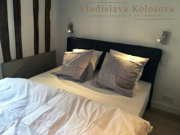 Фото из портфолио Студия в Париже – фотографии дизайна интерьеров на INMYROOM