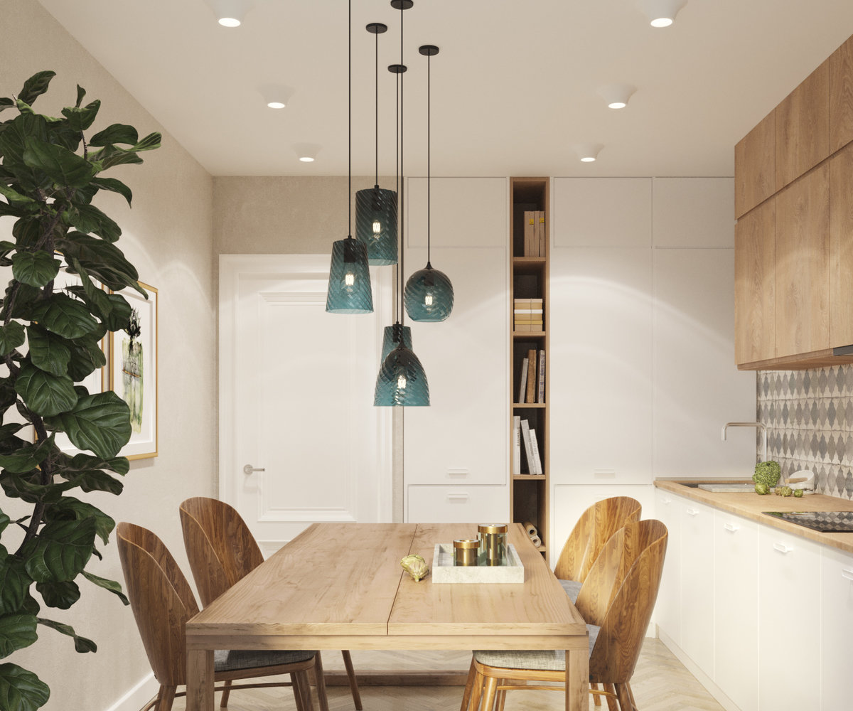 Фотография: Кухня и столовая в стиле Современный, Квартира, Проект дня, Москва, Юлия Чернова, 3 комнаты, 60-90 метров – фото на INMYROOM Фотография: Кухня и столовая в стиле Современный, Квартира, Проект дня, Москва, Юлия Чернова, 3 комнаты, 60-90 метров – фото на INMYROOM