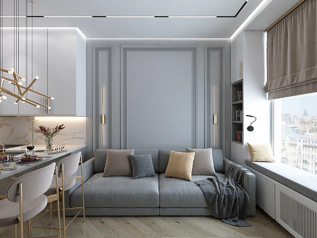 Фото из портфолио Дизайн под ключ Москва – фотографии дизайна интерьеров на INMYROOM