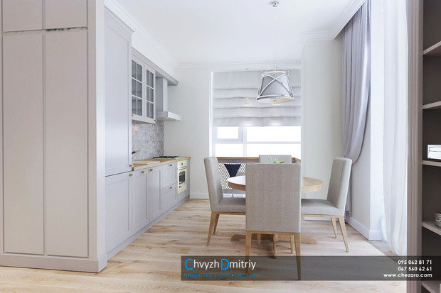 Фото из портфолио Квартира с камином – фотографии дизайна интерьеров на INMYROOM