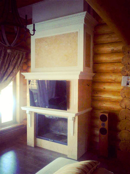 Фотография: Гостиная в стиле Прованс и Кантри – фото на InMyRoom.ru