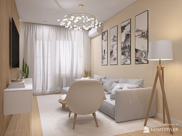 Фото из портфолио Современный стиль 45 кв.м. – фотографии дизайна интерьеров на INMYROOM