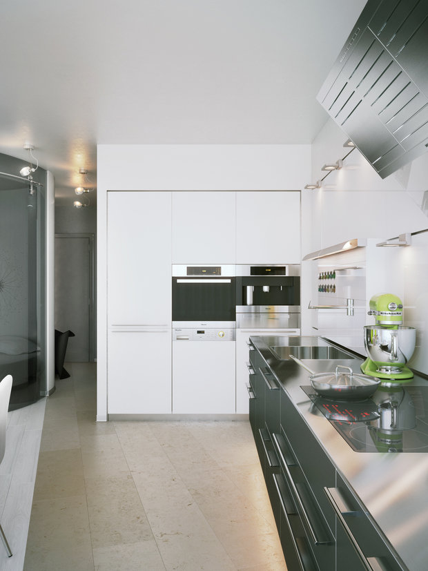 Фото из портфолио «Фантастический минимализм» - ул.Дивенская - квартира 52 кв.м – фотографии дизайна интерьеров на INMYROOM