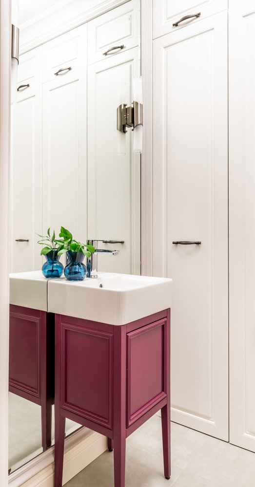 Фотография: Ванная в стиле Современный, Квартира, Проект недели, Москва, 2 комнаты, 40-60 метров, Наталья Широкорад – фото на INMYROOM Фотография: Ванная в стиле Современный, Квартира, Проект недели, Москва, 2 комнаты, 40-60 метров, Наталья Широкорад – фото на INMYROOM