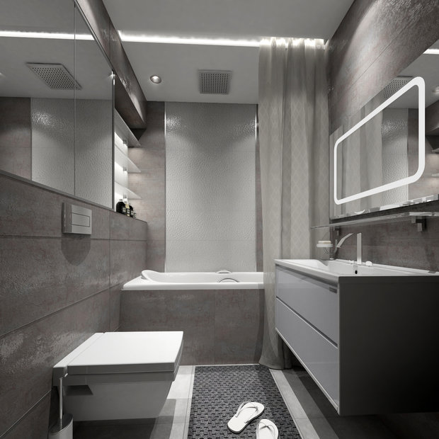 Фото из портфолио квартира для молодой семьи – фотографии дизайна интерьеров на INMYROOM
