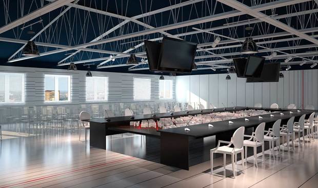 Фото из портфолио Пресс-центр "Сколково" – фотографии дизайна интерьеров на INMYROOM