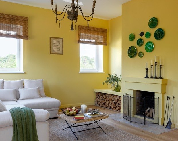 Фотография: Гостиная в стиле Эко, Прованс и Кантри, Дом, Проект недели, Дача, Дом и дача, Московская область, Ольга Шаповалова, Сергей Красюк, Кирпичный дом, INMYROOM_ВИДЕО, INMYROOM TV – фото на INMYROOM