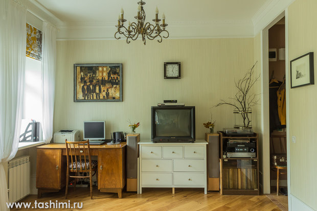 Фото из портфолио Студия в сталинском доме – фотографии дизайна интерьеров на INMYROOM