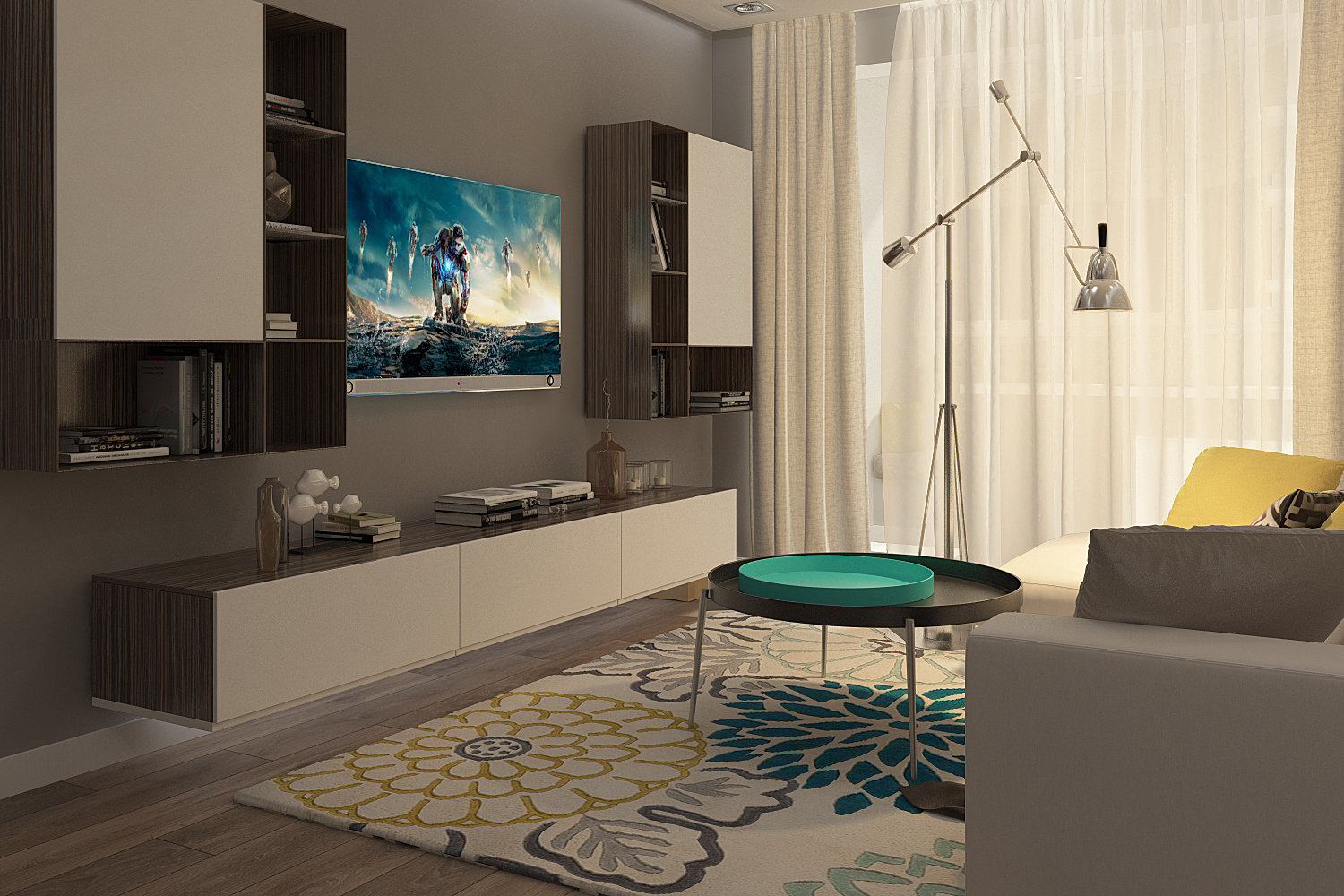 Фотография: в стиле , Современный, Квартира, Планировки, Axo Light, BoConcept, HOFF, Мебель и свет, Белый, Проект недели, Зеленый, Бежевый, Dulux, Желтый, Серый, Бирюзовый, SLV, ИКЕА, Подмосковье, KARTELL, Atlas Concorde, Villeroy & Boch, Roca, Cosmorelax, Borastapeter, Slamp, гардеробная в спальне, Belfloor Provence, Roben Oslo, трешка в стиле контемпорари, кабинет в лоджии – фото на INMYROOM