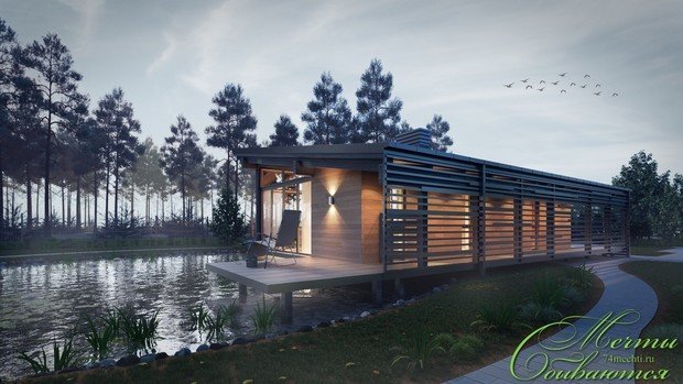 Фото из портфолио Гостевой домик – фотографии дизайна интерьеров на INMYROOM