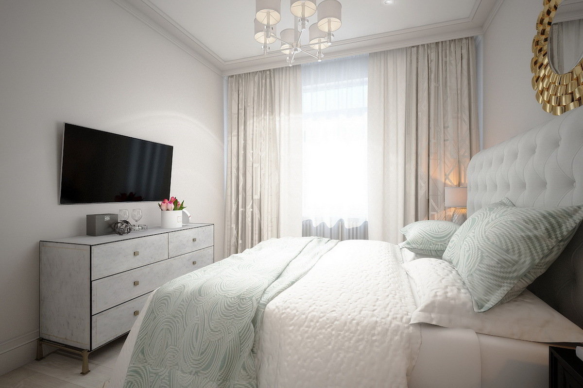 Фотография: Спальня в стиле Прованс и Кантри, Современный, Квартира, Проект недели, Санкт-Петербург, новостройка, Светлана Иванова, Кирпичный дом, Монолитный дом, 2 комнаты, 60-90 метров – фото на INMYROOM Фотография: Спальня в стиле Прованс и Кантри, Современный, Квартира, Проект недели, Санкт-Петербург, новостройка, Светлана Иванова, Кирпичный дом, Монолитный дом, 2 комнаты, 60-90 метров – фото на INMYROOM