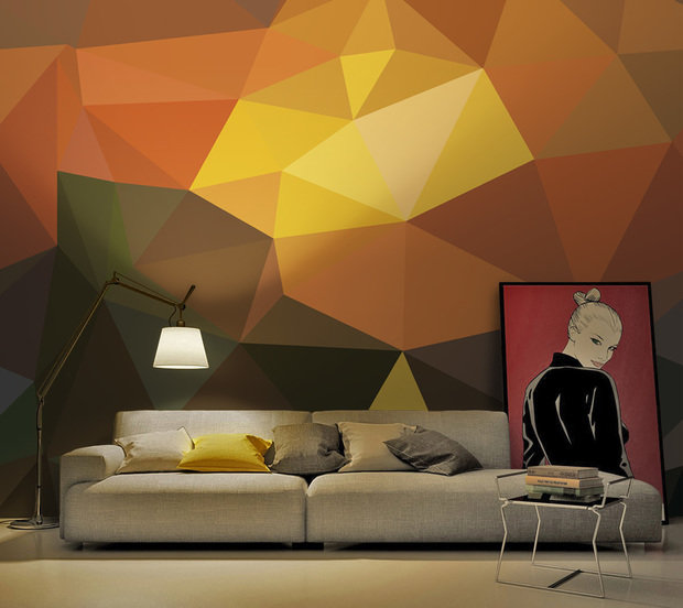 Фото из портфолио Дизайнерские обои Респейс – фотографии дизайна интерьеров на INMYROOM