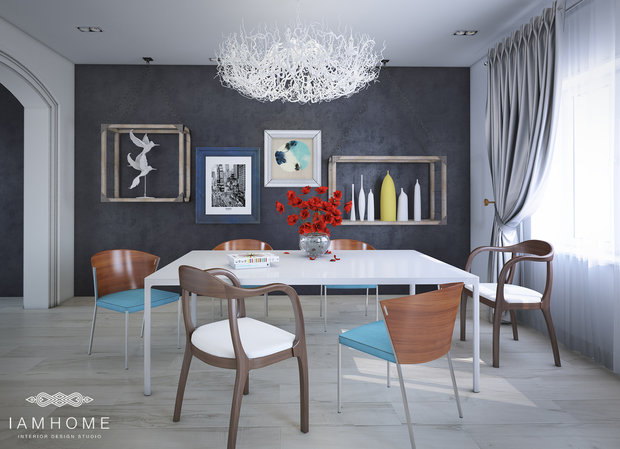 Фото из портфолио ЭКО-студия, 108м – фотографии дизайна интерьеров на INMYROOM