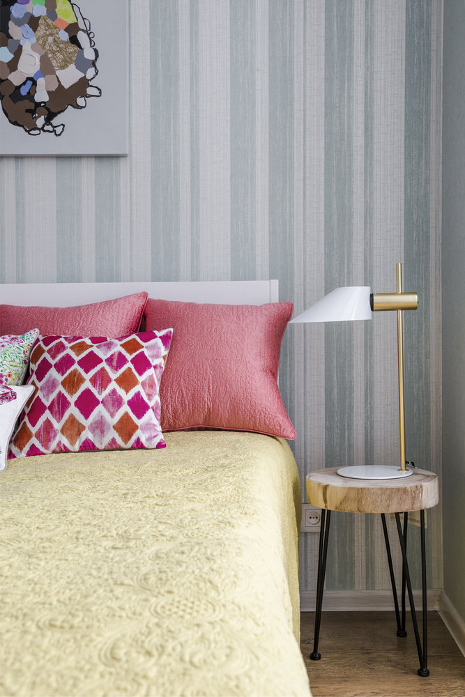 Фотография: Спальня в стиле Современный, Квартира, Проект недели, Химки, Ольга Караяни, Екатерина Белякова, 2 комнаты, Более 90 метров, Монолитно-кирпичный, ЖК «Юбилейный» – фото на INMYROOM Фотография: Спальня в стиле Современный, Квартира, Проект недели, Химки, Ольга Караяни, Екатерина Белякова, 2 комнаты, Более 90 метров, Монолитно-кирпичный, ЖК «Юбилейный» – фото на INMYROOM