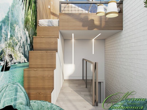 Фото из портфолио Кабинет под лестницей – фотографии дизайна интерьеров на INMYROOM