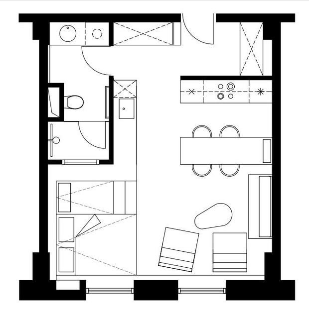 Фото из портфолио ИЗУМРУДНАЯ СТУДИЯ – фотографии дизайна интерьеров на INMYROOM