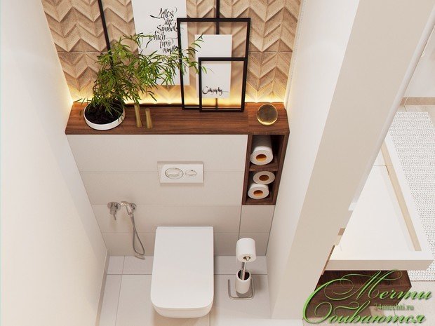 Фото из портфолио Лёгкая неоклассика в ванных комнатах – фотографии дизайна интерьеров на INMYROOM