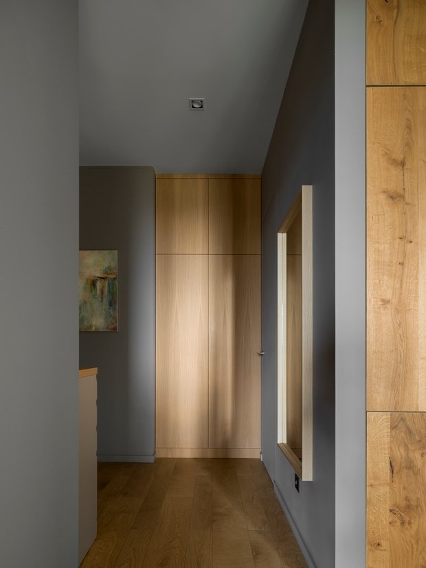 Фотография: Прихожая в стиле Современный, Минимализм, Квартира, Проект недели, Москва, 2 комнаты, 40-60 метров, 60-90 метров, Ксения Елисеева – фото на INMYROOM