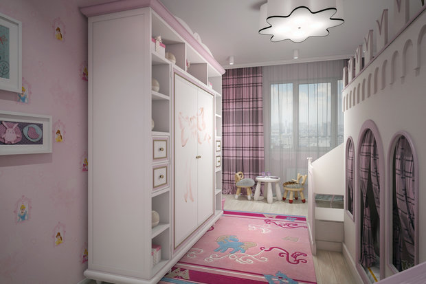 Фото из портфолио Идеи для Детских комнат – фотографии дизайна интерьеров на INMYROOM