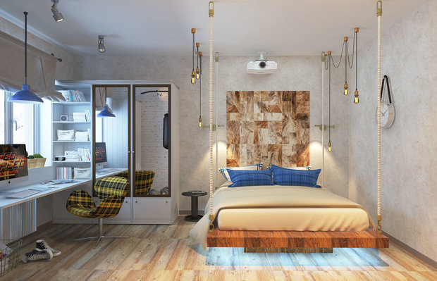 Фото из портфолио Трехкомнатная квартира для семьи из четырех человек – фотографии дизайна интерьеров на INMYROOM