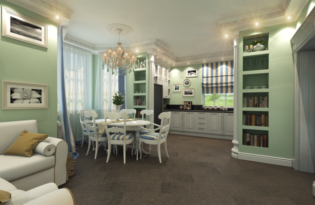 Фото из портфолио Визуализация – фотографии дизайна интерьеров на INMYROOM