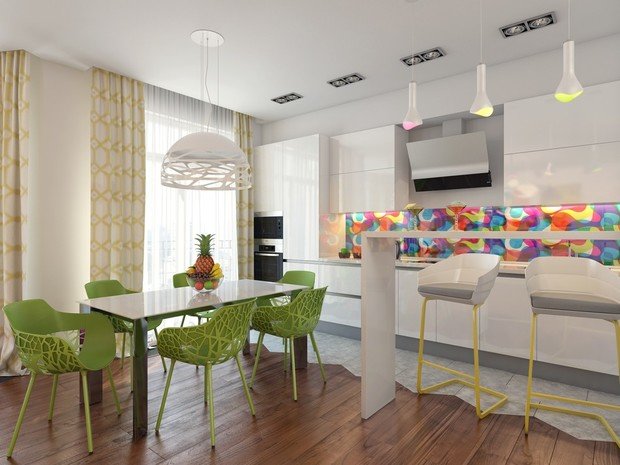 Фотография: Кухня и столовая в стиле Эклектика, Декор интерьера, Квартира, Natuzzi, Дома и квартиры, Проект недели, Moroso – фото на INMYROOM