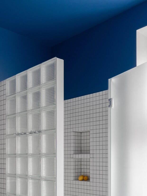 Фотография: Ванная в стиле Скандинавский, Современный, Эклектика, Винтажный, Квартира, Проект недели, Москва, Кирпичный дом, 4 и больше, Более 90 метров, Мария Онучина, Иван Миняев – фото на INMYROOM