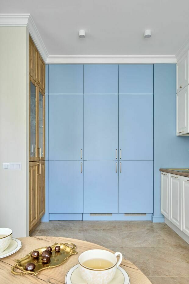 Фотография: Кухня и столовая в стиле Классический, Современный, Эклектика, Проект недели, 3 комнаты, 60-90 метров – фото на INMYROOM