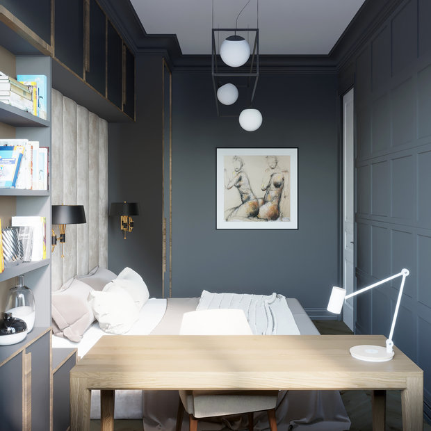 Фото из портфолио Коррида – фотографии дизайна интерьеров на INMYROOM