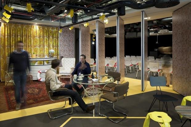 Фотография: Офис в стиле Лофт, Офисное пространство, Дома и квартиры, Проект недели – фото на INMYROOM