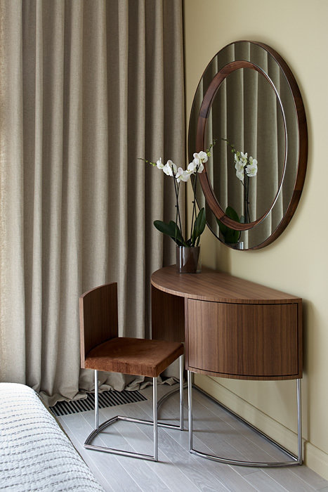 Фотография: Спальня в стиле Современный, Минимализм, Квартира, Москва, Инна Теджоева, Зина Броян, Berphin Interiors, новостройка, Монолитный дом, 3 комнаты, Более 90 метров, #эксклюзивныепроекты – фото на INMYROOM