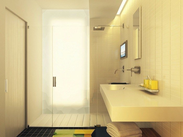 Фото из портфолио Проект квартиры-студии – фотографии дизайна интерьеров на INMYROOM Фото из портфолио Проект квартиры-студии – фотографии дизайна интерьеров на INMYROOM