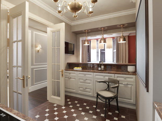 Фото из портфолио Квартира в ЖК Измайловский – фотографии дизайна интерьеров на INMYROOM