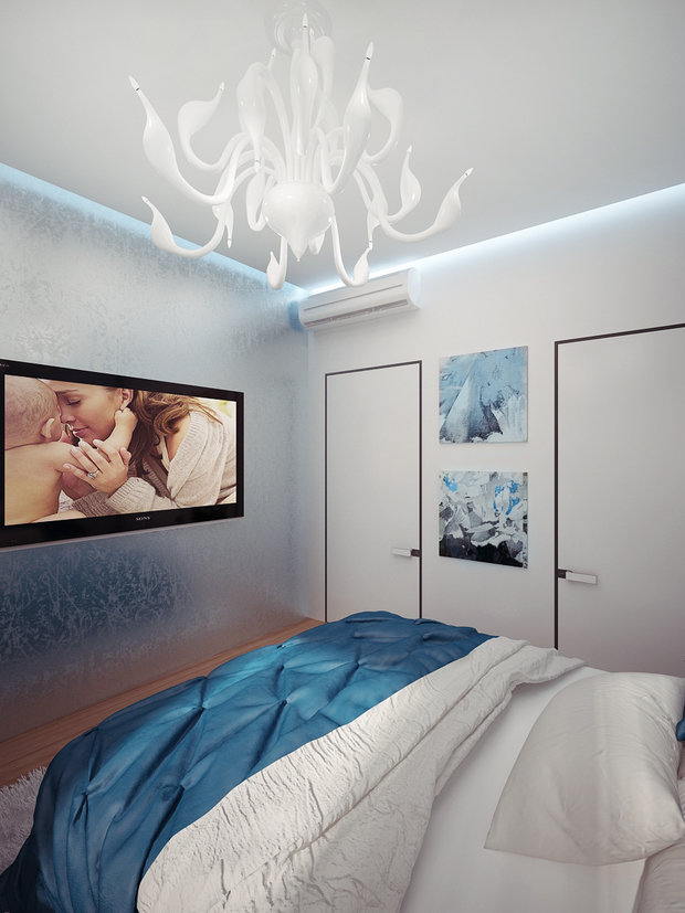 Фото из портфолио Спальня Питер 2 – фотографии дизайна интерьеров на INMYROOM