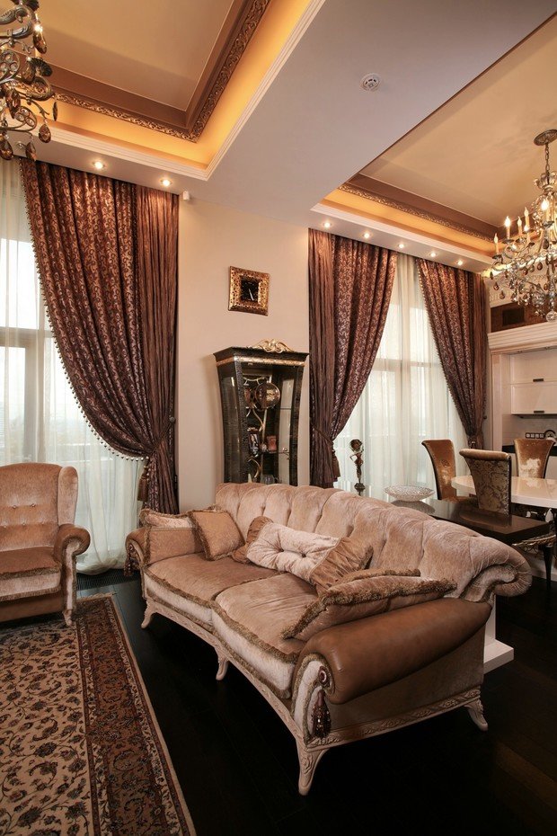 Фото из портфолио Интерьер пентхауса в ЖК "Триумф Палас" – фотографии дизайна интерьеров на INMYROOM