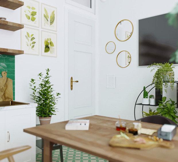 Фото из портфолио Интерьер 3-к. квартиры на 1-й Тверской-Ямской улице в Москве – фотографии дизайна интерьеров на INMYROOM