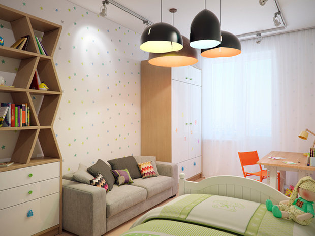Фото из портфолио Квартира в красных тонах – фотографии дизайна интерьеров на INMYROOM