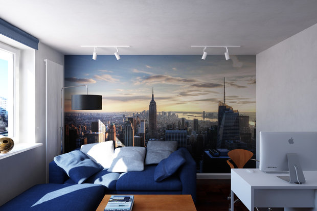 Фото из портфолио СИНИЙ МАНХЕТТЕН - РОССИЯ – фотографии дизайна интерьеров на INMYROOM