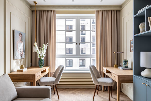 Фотография: Детская в стиле Современный, Классический, Квартира, Проект дня, Москва, 3 комнаты, 60-90 метров, Наташа Седова – фото на INMYROOM