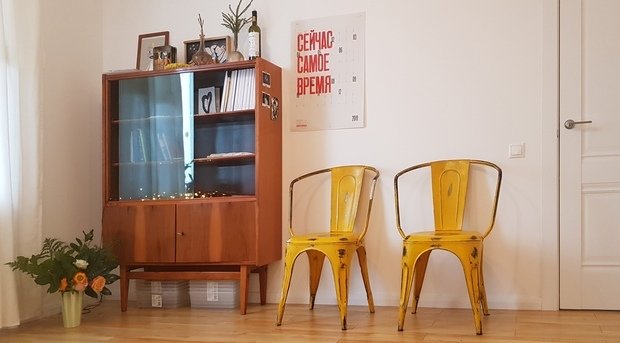 Фото из портфолио Яркая скандинавия в духе советских 90х – фотографии дизайна интерьеров на INMYROOM