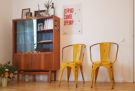 Яркая скандинавия в духе советских 90х