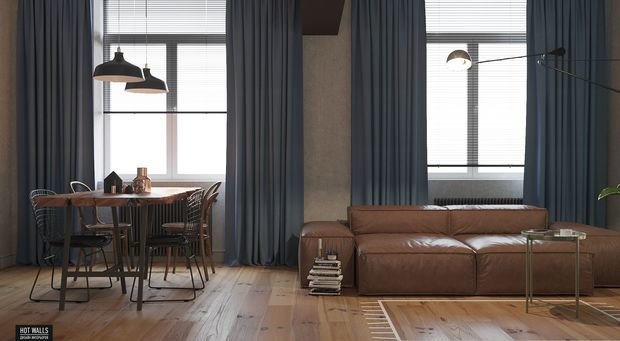 Фото из портфолио Loft на Филях – фотографии дизайна интерьеров на INMYROOM