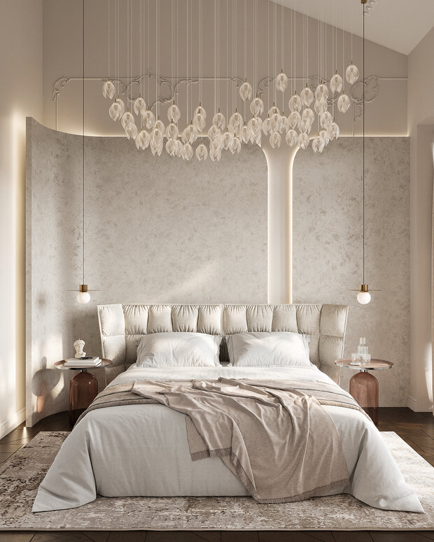 Фото из портфолио Дизайн интерьера квартиры в ЖК «Alpen (Альпен)» в стиле современная классика – фотографии дизайна интерьеров на INMYROOM